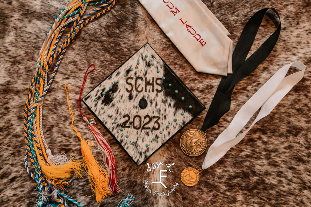 Bailey's cap and grad accessories