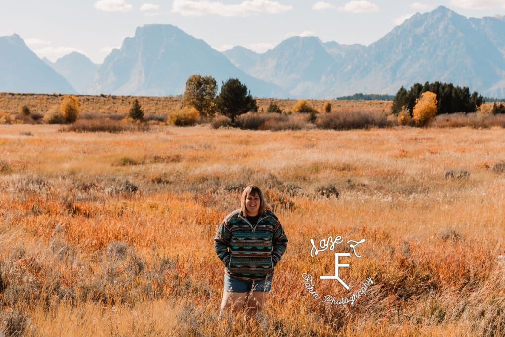 Sarah at Yellowstone