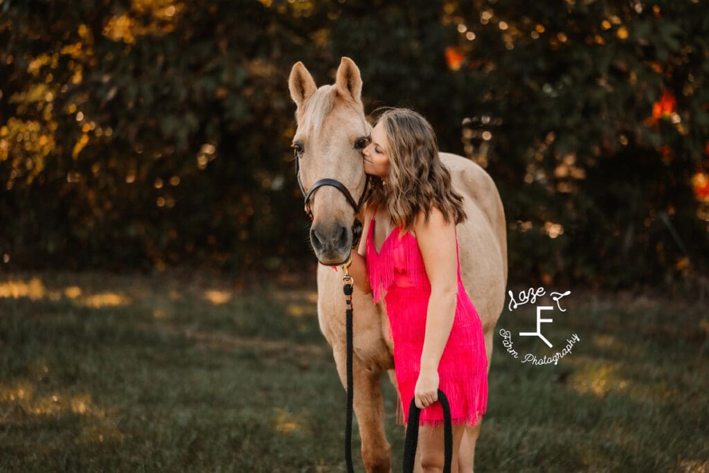 Kayla hugging Ben