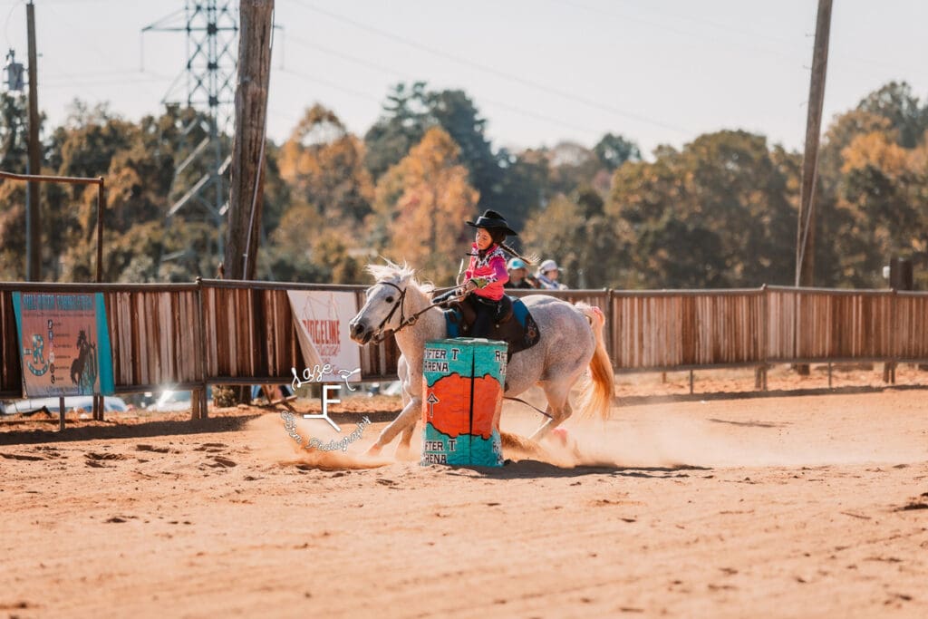 Rafter T Fun Show barrel racer 3