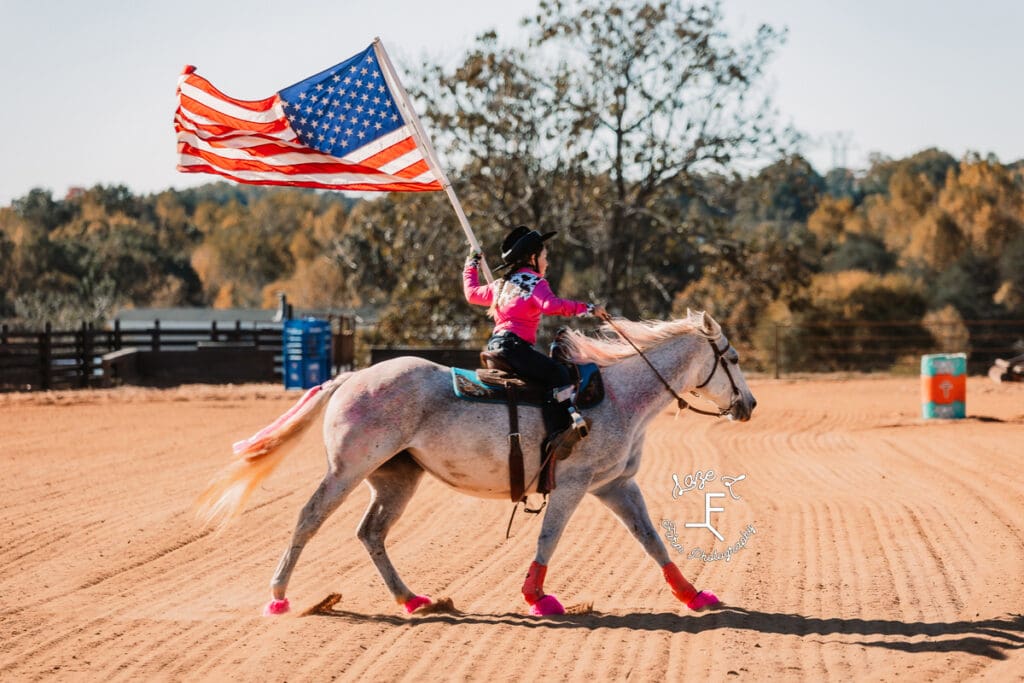 Rafter T Fun Show flag entry