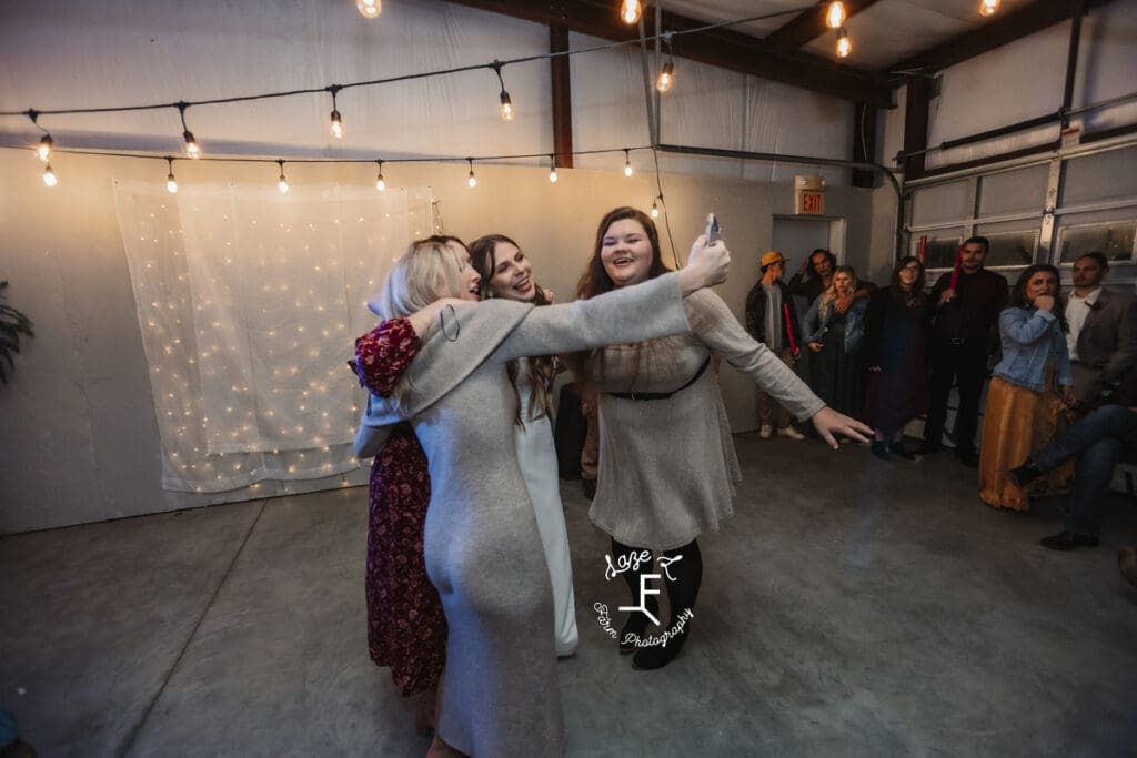 Hart Wedding selfie with bride