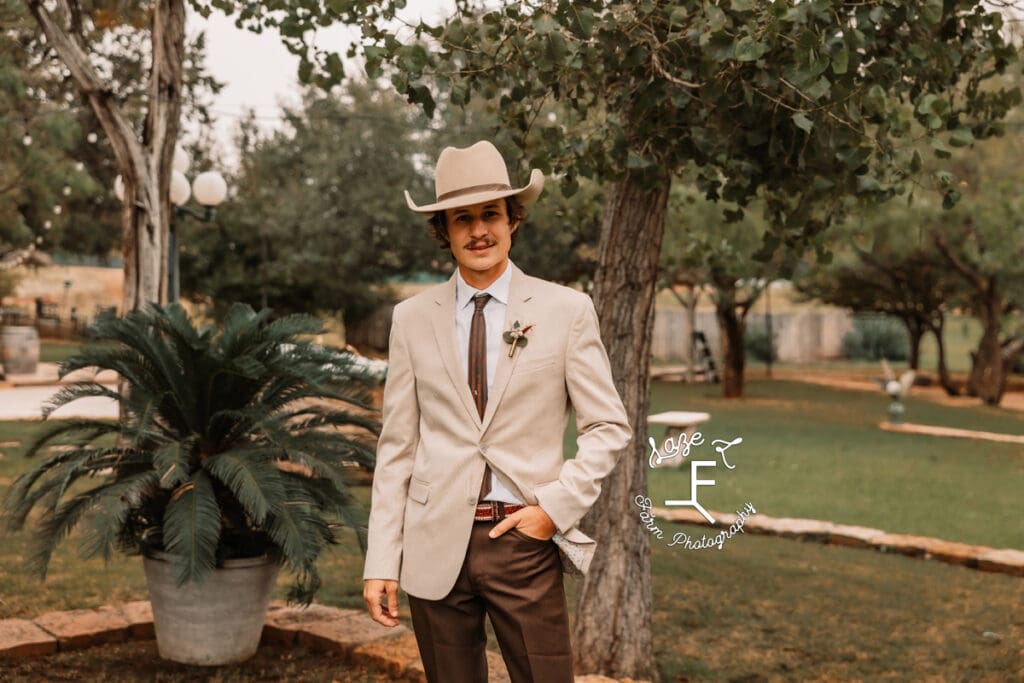 TX Wedding groom