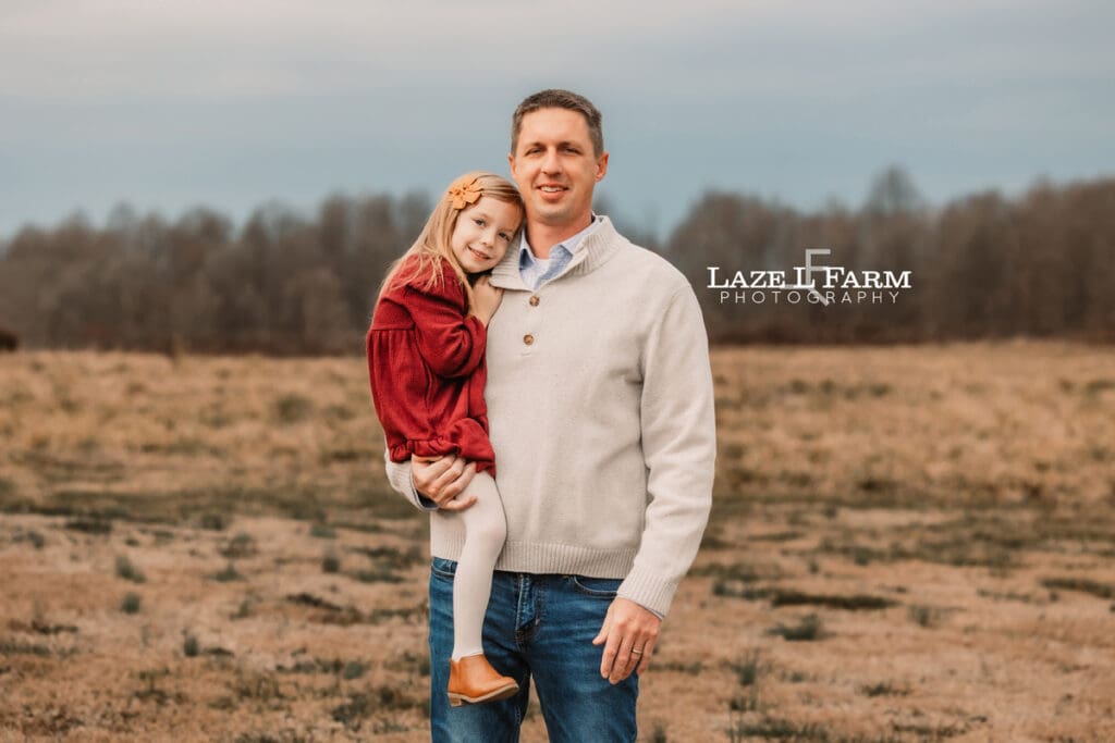 dad and daughter