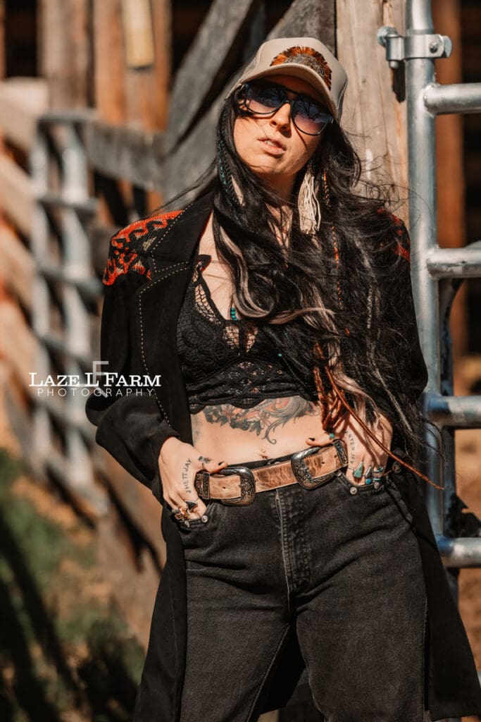 western fashion cowgirl