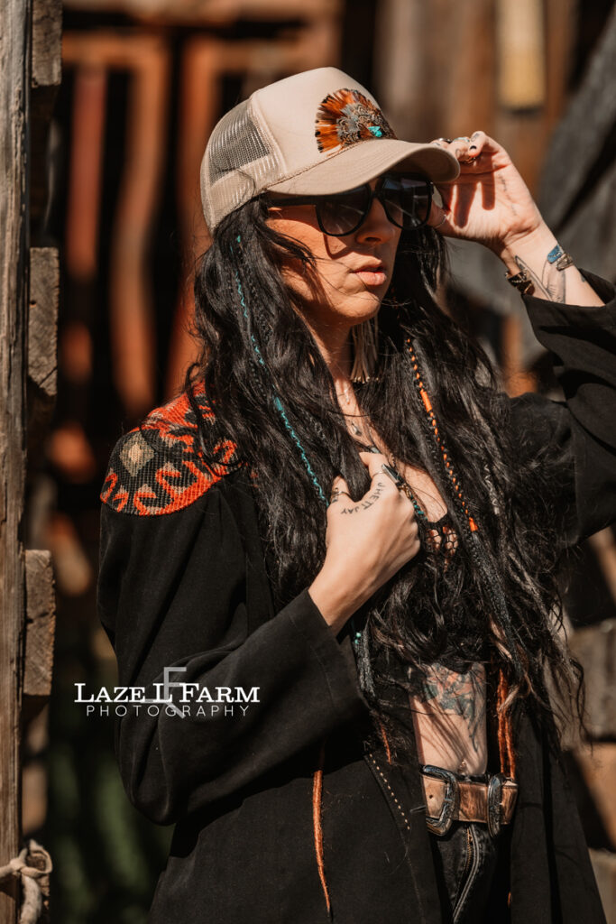 western fashion cowgirl