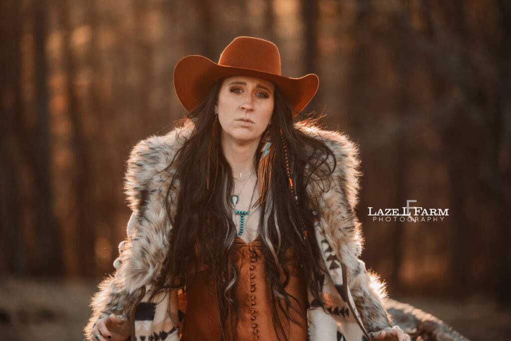 western fashion cowgirl
