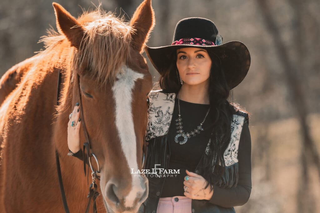 western fashion cowgirl