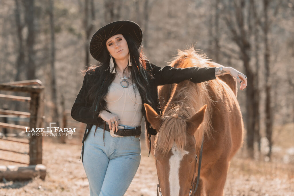 western fashion cowgirl