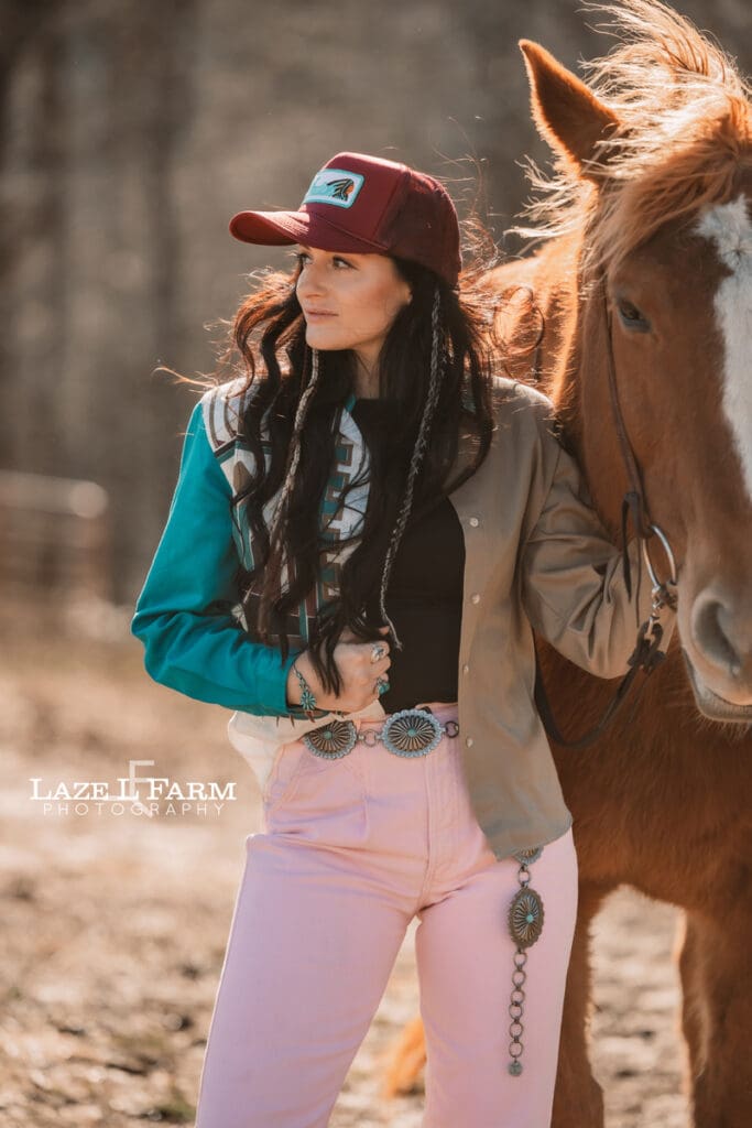 western fashion cowgirl
