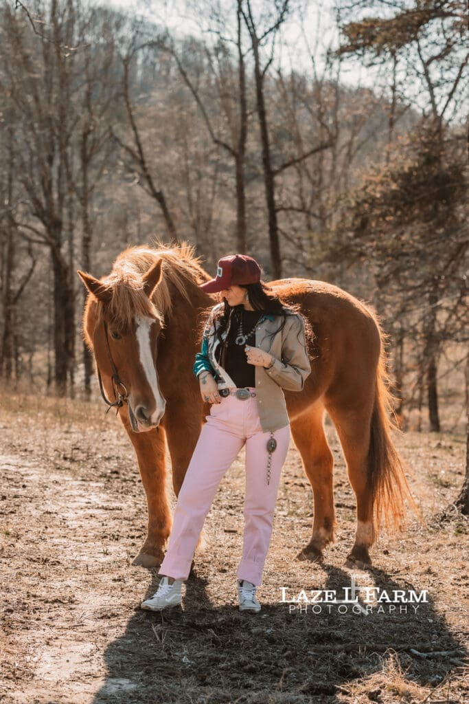 western fashion cowgirl