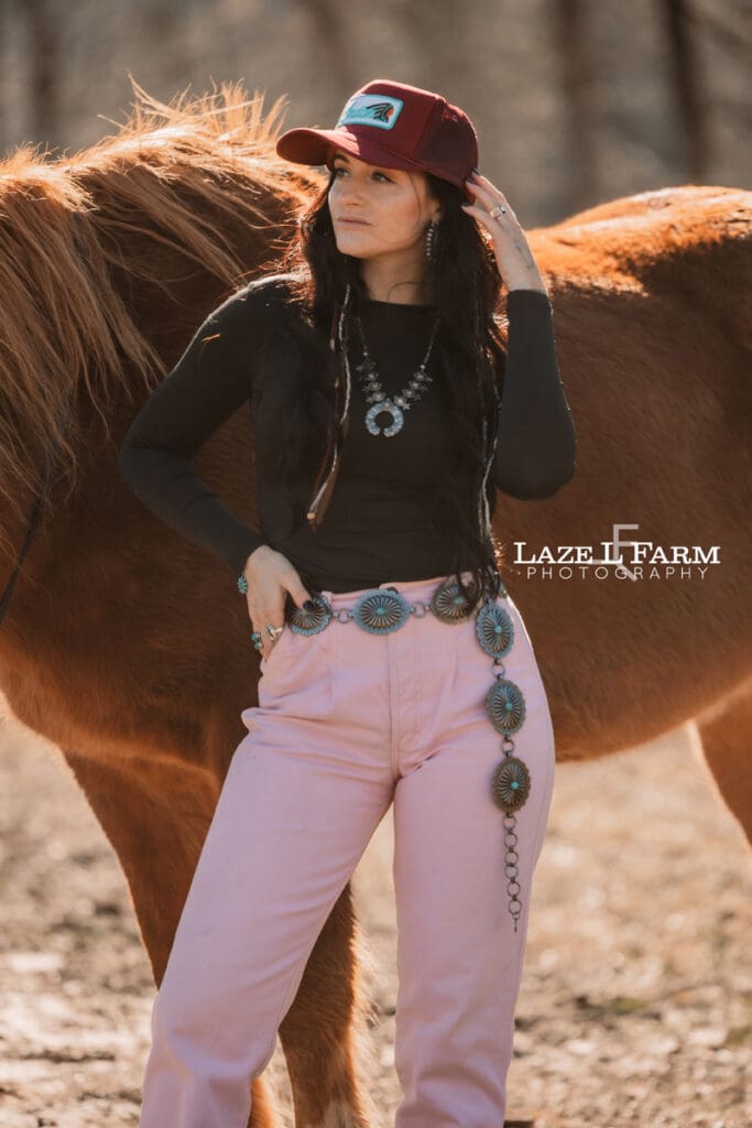 western fashion cowgirl