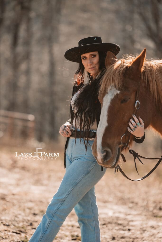 western fashion cowgirl
