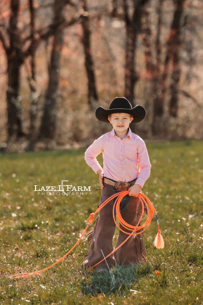 little cowboys roping