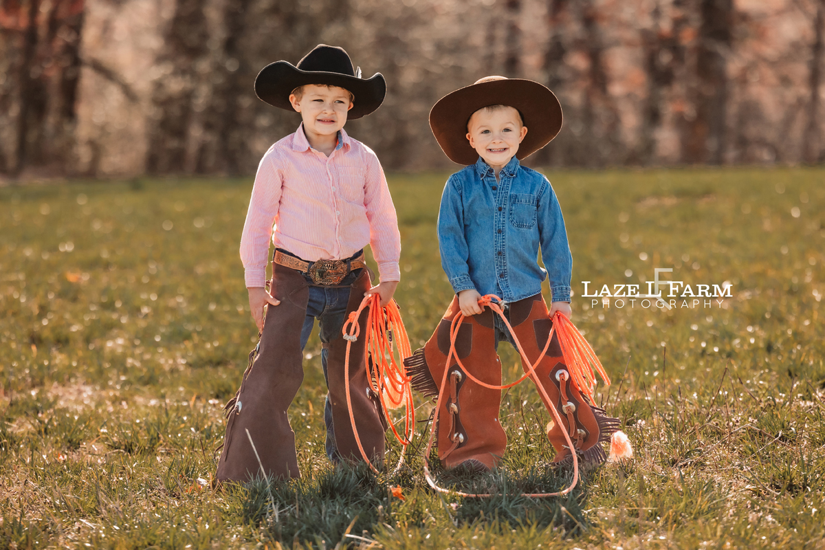 little cowboys roping