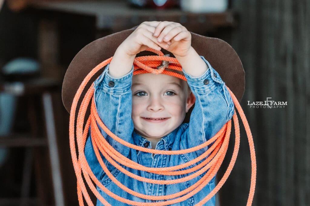 cowboy with his rope
