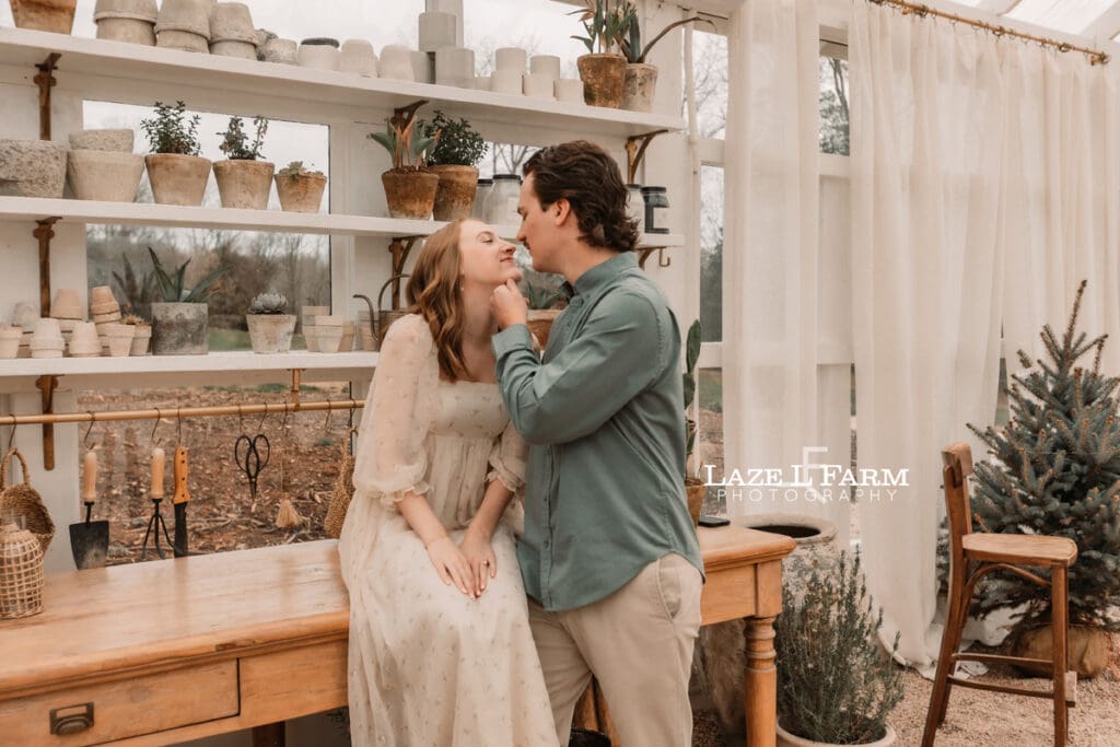 couple looking at each other