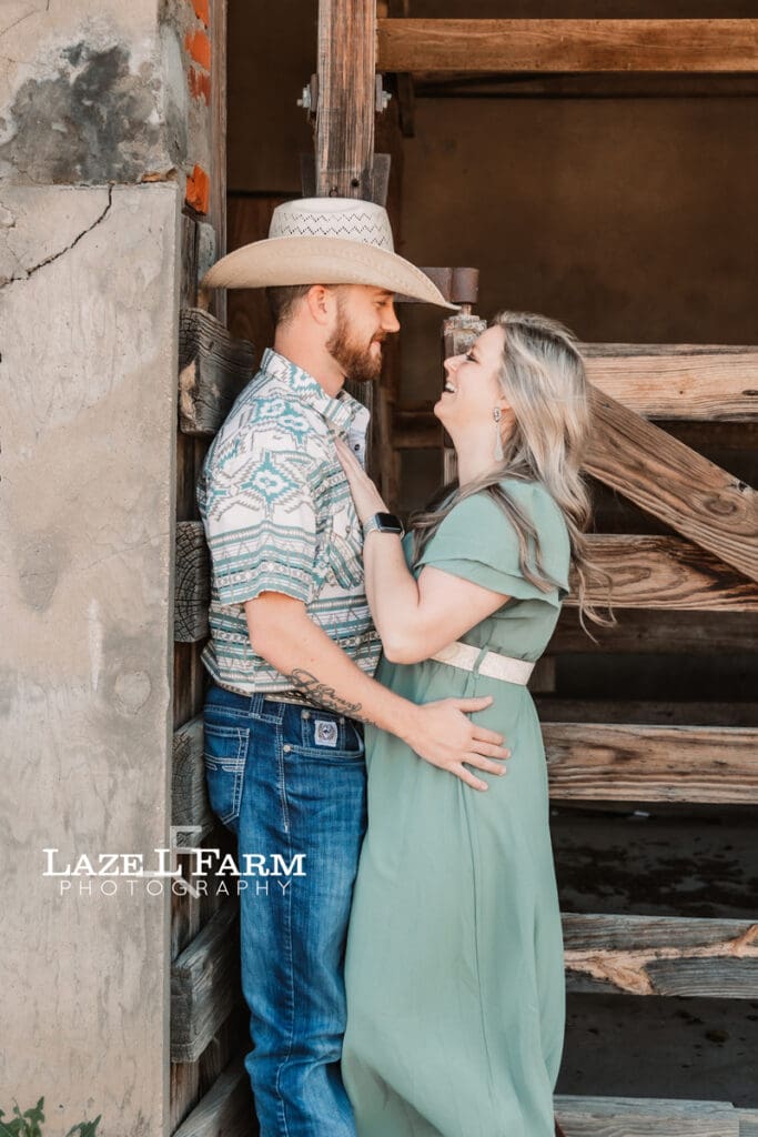 couple looking at each other