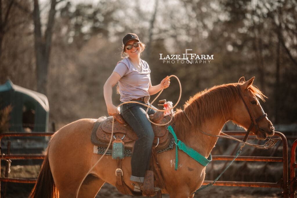 cowgirl breakaway roping