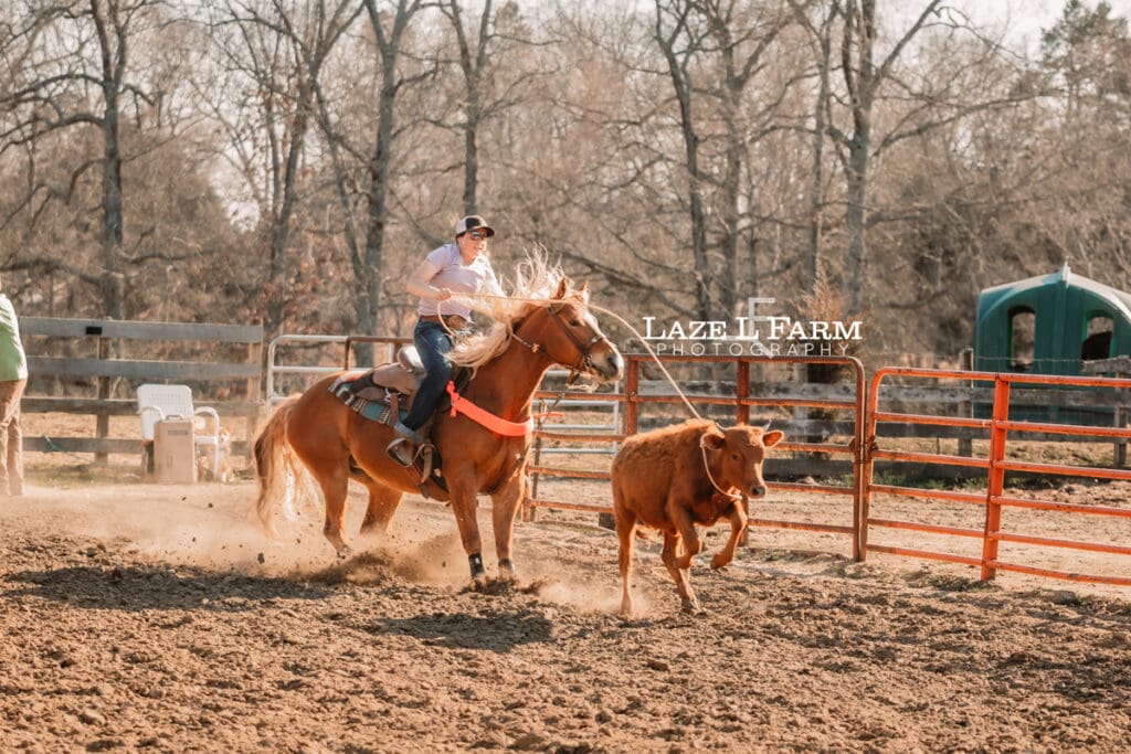 cowgirl breakaway roping