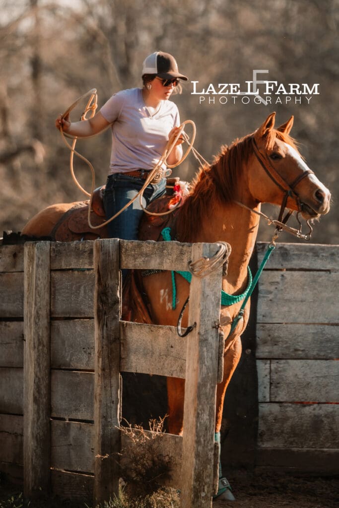 cowgirl breakaway roping
