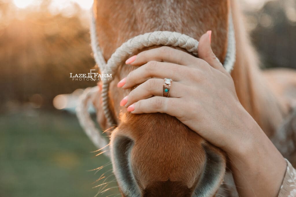 western engagement ring