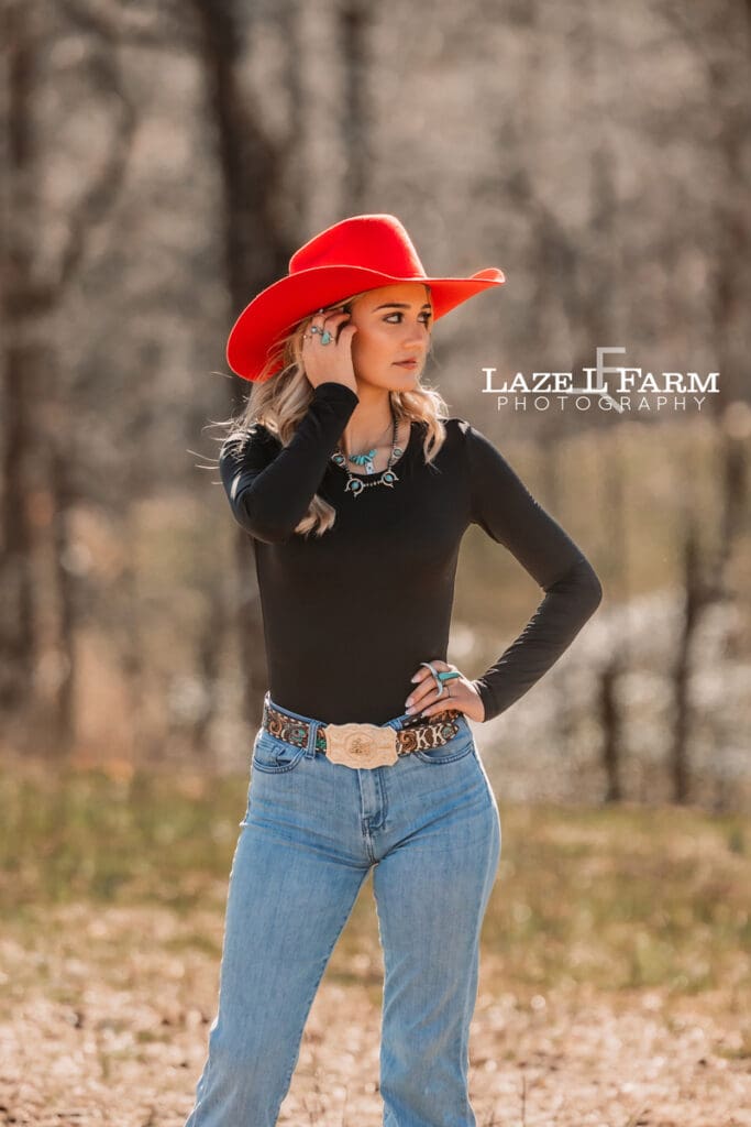 western fashion cowgirl