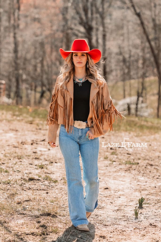 western fashion cowgirl