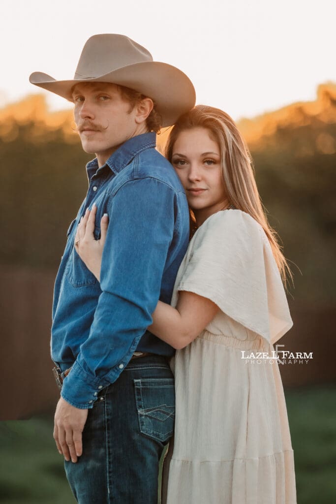 couple looking at camera