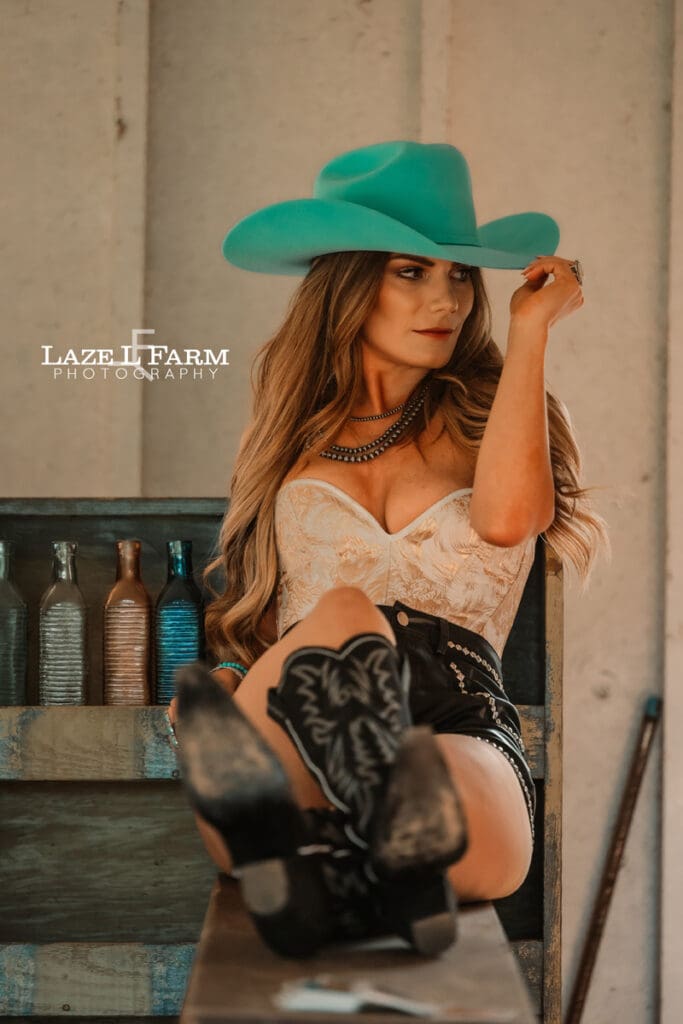 girl sitting at the bar