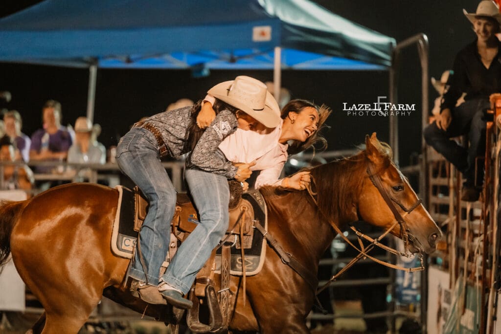 Buddy pick up at the Cleveland Rodeo while Laze L Farm Photography takes pictures