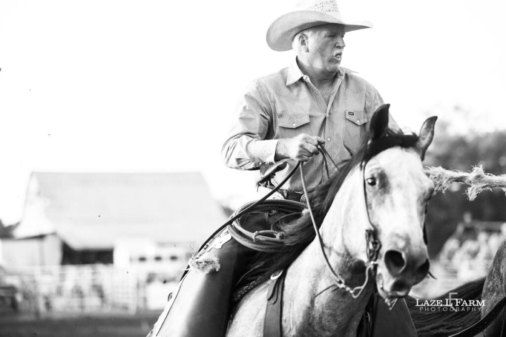Pickup ment at the rodeo at the Cleveland Rodeo while Laze L Farm Photography takes pictures